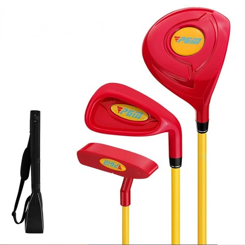 Children's Boy Girl Beginner's Golf Training Wood Iron Swing Putter Bag Gift New - Picture 2 of 24