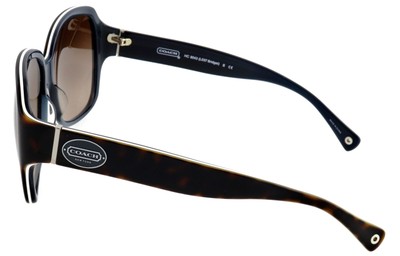 Coach Dark Tortoise Sunglasses Oversized Women’s ‘Bridget ‘ New COACH HC8043 Bridget 5089/13 59mm Brown Havana Oversized  main image 2