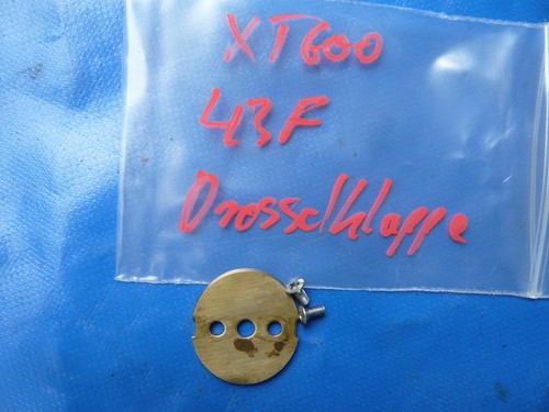 Yamaha XT 600 43 F  Vergaser Drosselklappe Klappe Throttle Valve Carburetor