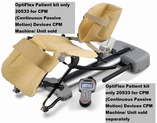 CPM OptiFlex Softgoods Knee Patient Kit only -CPM  unit sold separate Free Ship - Image 2 of 4