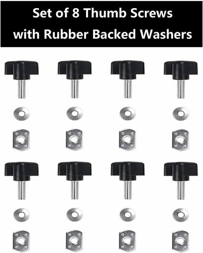 Easy On Off Hard Top Fasteners Nuts Bolts Universal for Jeep Wrangler YJ TJ ,JK - Picture 4 of 13