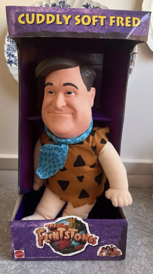 Muñecas Fred Flintstones 1993 vintage #69615 y #11754 nuevas en cajas - Mattel Foto 2 de 4