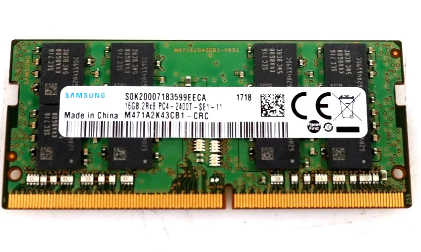 PC4-19200 (DDR4-2400) Bus Speed 16 GB Total Capacity DDR4 SDRAM