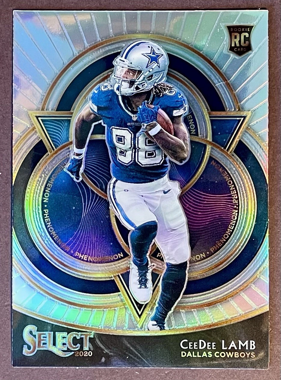 CeeDee Lamb Panini Select Phenomenon #P24 Black Prizm 1/1