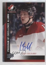 2013 Upper Deck Team Canada Gold Signatures 104/175 Cody Goloubef #222S Auto 2o7