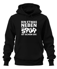 Sono un po' fuori pista è bella perché divertente sarcastica festa unisex felpa con cappuccio cappuccio