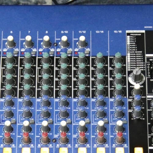 YAMAHA MG16/6FX Analog Mixer with Built-in Reverb and Effects Tested Working - Image 3 of 4