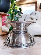 Antique Silver Plated Spittoon from Hotel Henry Pittsburgh