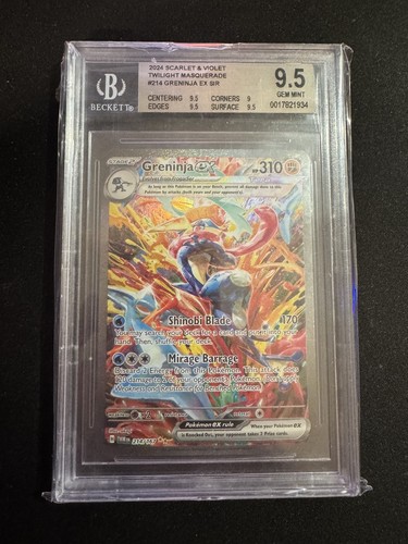 Greninja ex graded BGS 9.5 for sale on eBay