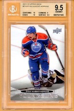 2011-12 Upper Deck Ryan Nugent-Hopkins YOUNG GUNS ROOKIE CARD BGS 9.5 GEM MINT. rookie card picture