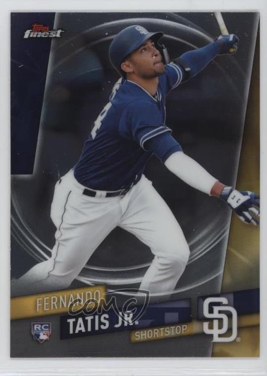 2019 Topps Finest Fernando Tatis Jr #85 o7m