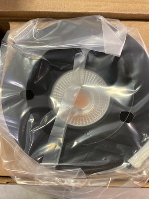 Nora NM4-RDC30BB M4 4'' Canless Round 3000K LED Recessed Fixture - Matte Black