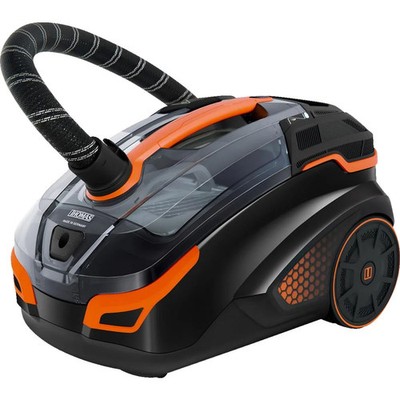 Thomas 788704 Staubsauger Schwarz/Orange ohne Beutel