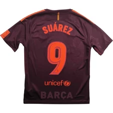 FC Barcelona 2017-18 Nike third Luis Suarez football jersey shirt size M