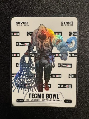 BO JACKSON BATTLE ARENA TECMO BOWL BAYOU JAMARR CHASE SORE THUMB ICE ST745