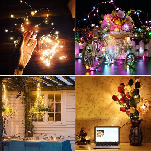 20/50/100 LED 5-30M Copper Wire Copper Fairy Light String Lights Christmas Light - Picture 10 of 16