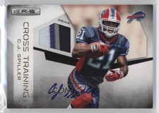 2010 Panini Rookies & Stars Materials Prime Signatures 1/10 CJ Spiller Auto 0w8