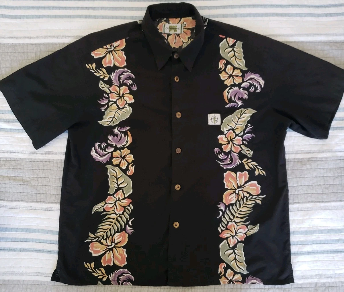 Duke Kahanamoku Hawaiian Casual Button-Down Shirts for Men for 