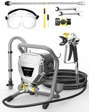 MaXpray M1 Airless Paint Sprayer, Highly Efficient Thinning-Free Minimal Over...