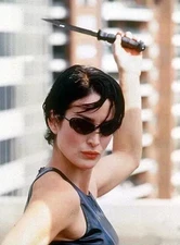 The Matrix 1999 Carrie Anne Moss As Trinity 4x6 Picture Celebrity Print