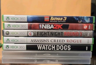 XBOX 360 - Bundle of 7 games - Lego Batman, NBA 2K15, etc... Read Below
