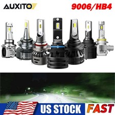 AUXITO All Series LED Headlight Bulbs High Low Beam Super Bright Light 9006 HB4