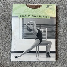 Capezio Professional Fishnet Tights 3000 MPL Maple XL X-Large Dance