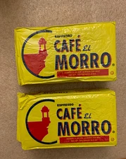 2-Pack Café El Morro Puerto Rico espresso Dark Roast Ground 8.8 oz Brick 250 g