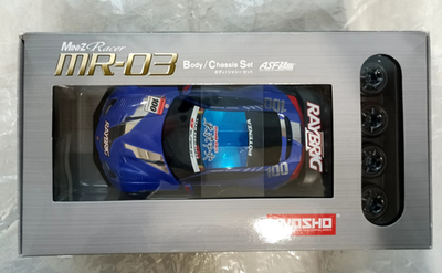 京商 MINI-Z RAYBRIG HSV-010 2010 Kyosho Mini-Z MR-03 RAYBRIG HSV-010 2010 Body & Chassis Set