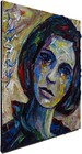 WOMAN PORTRAIT OIL█PAINTING GIRL█REALISM ART█SIGNED VINTAGE ORIGINAL REALIST█POP