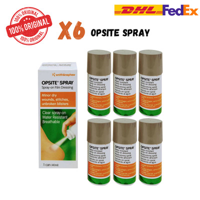 x6 Smith & Nephew OPSITE Spray-On Film Dressing 40ml | Wound Protection Express