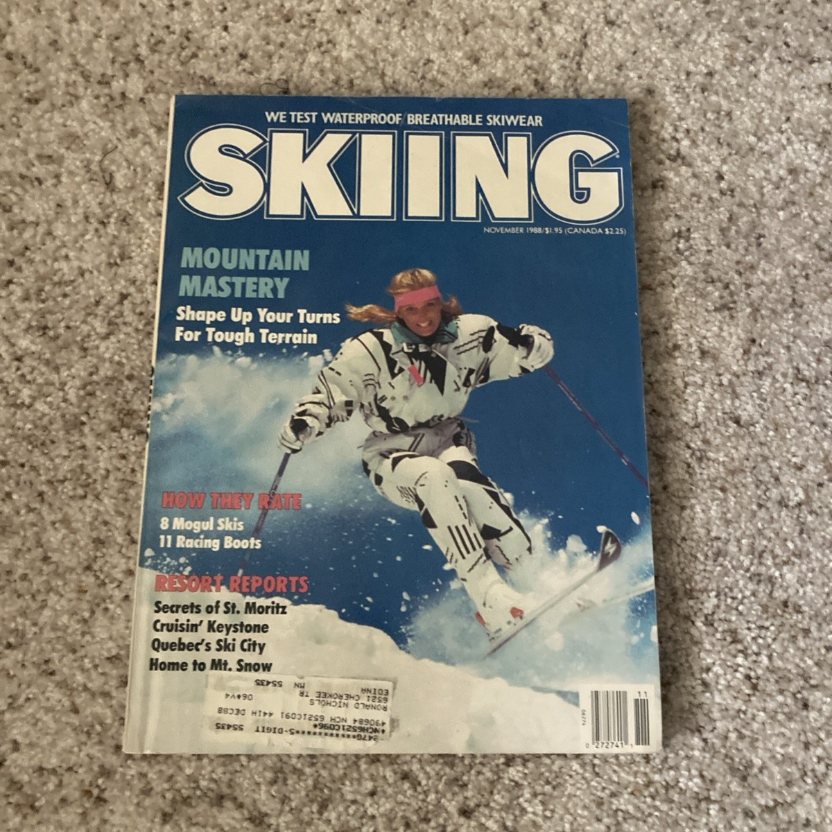 Vintage SKIING Magazines Lot 0 ⁄ Of 1 Issues Ski Snowboarding of 2