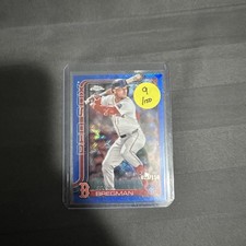 2025 Topps Chrome Logofractor Edition - Alex Bregman,  Blue Refractor /150