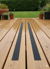 Anti Slip Decking Strips for Slippery Decking and Ramps - Free Screws 