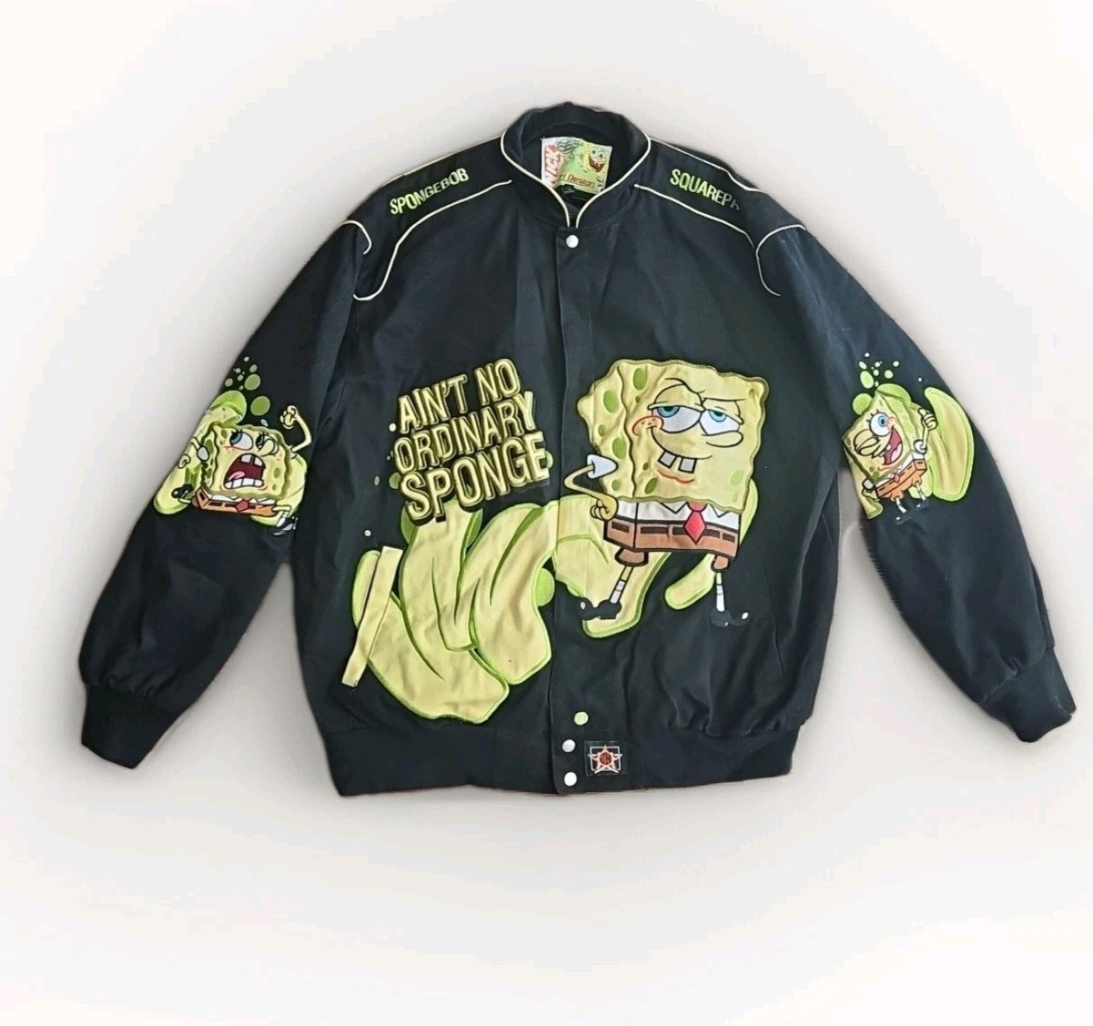 SpongeBob Jeff Hamilton Jacket Men's Sz 2XL Jh Design Y2k