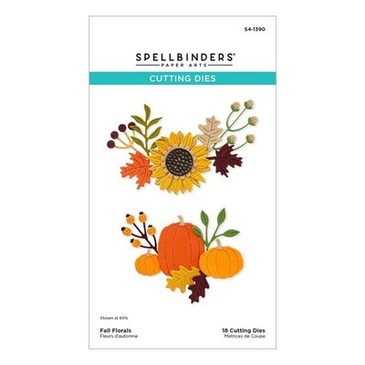 Spellbinders Die Set S4-1390 Fall Florals