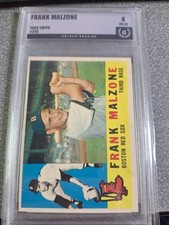 Frank Malzone #310 1960 Topps Golden Grading Grade 4 