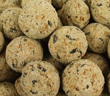 100 x Premium Fat Balls High Energy Quality Feed Wild Garden Bird Food Bulk Box