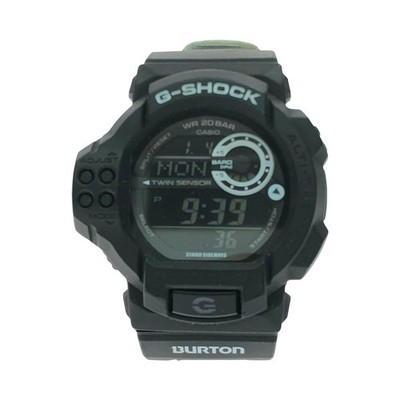 CASIO GDF-100BTN schwarzes Gehäusegröße 51 mm gebrauchte Herrenuhr #41030