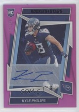 2022 Panini Rookies & Stars Purple Signatures 17/25 Kyle Philips #158 Auto z5b