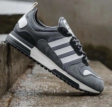 Adidas Original ZX 700 HD Men  s Running Shoe Athletic Sneaker Gray Footwear NEW