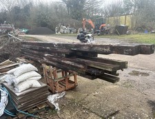Timber Bundle Reclaimed Pitch Pine 100 Year Old Wood Joinery Collection Only