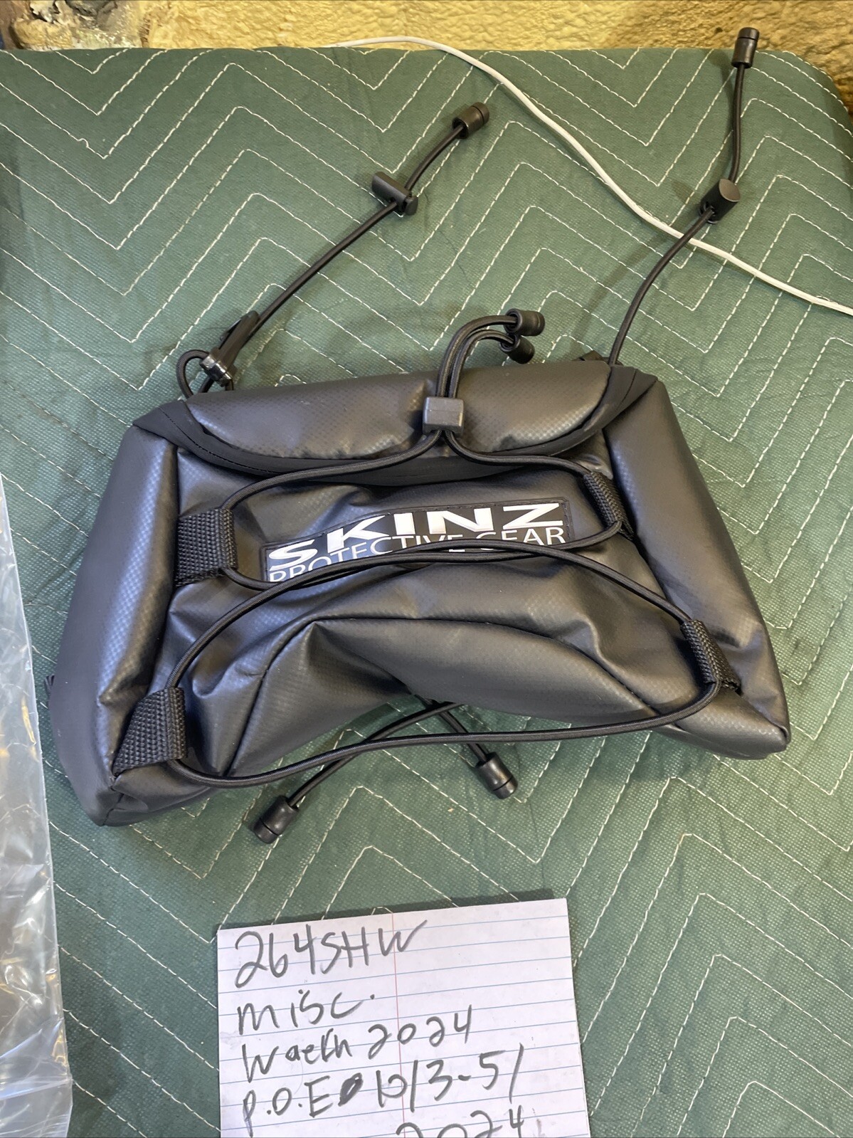 SKINZ Snow Bike with Headlight Storage Bag Large CNPP400-BK