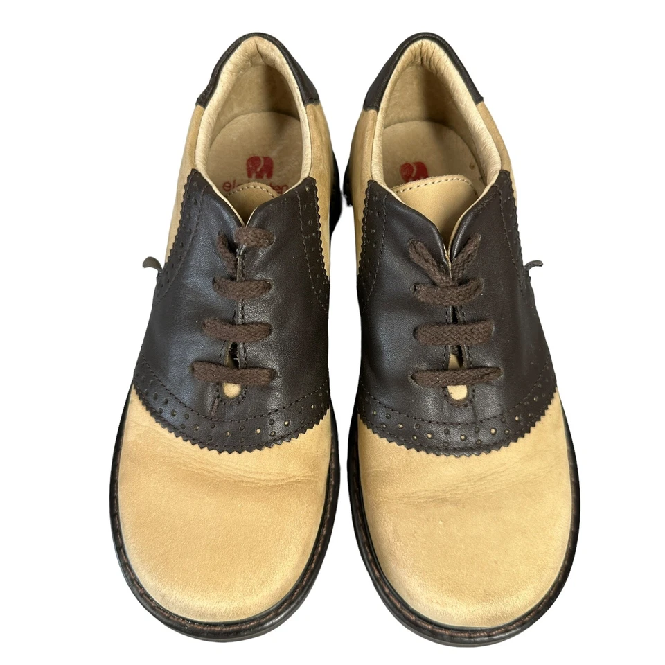 Elefanten Zapatos de Cuero para Niños US 12 EU 30 Marrón Tostado Foto 2 de 4