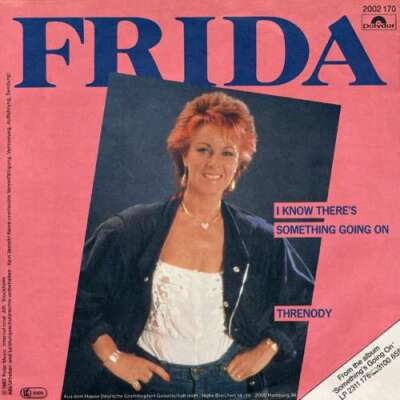 Frida I Know There's Something Going On / Threnody Vinyl Schallplatte 72788