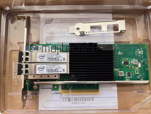 NEW Intel X710-DA2 10GB PCI 3.0 x8 Ethernet Converged Network Adapter+2x SPF+ - 第 1/2 張圖片