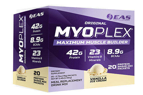 EAS Myoplex Maximum Muscle Building Protein - 20 Packets *NEW FLAVORS IN STOCK!* - Picture 4 of 9