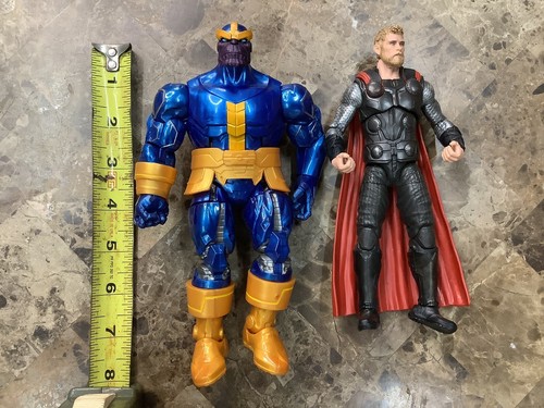 Figuras de acción Marvel Thor 2018 7"" y 2014 Thanos 7,5 - Imagen 6 de 8