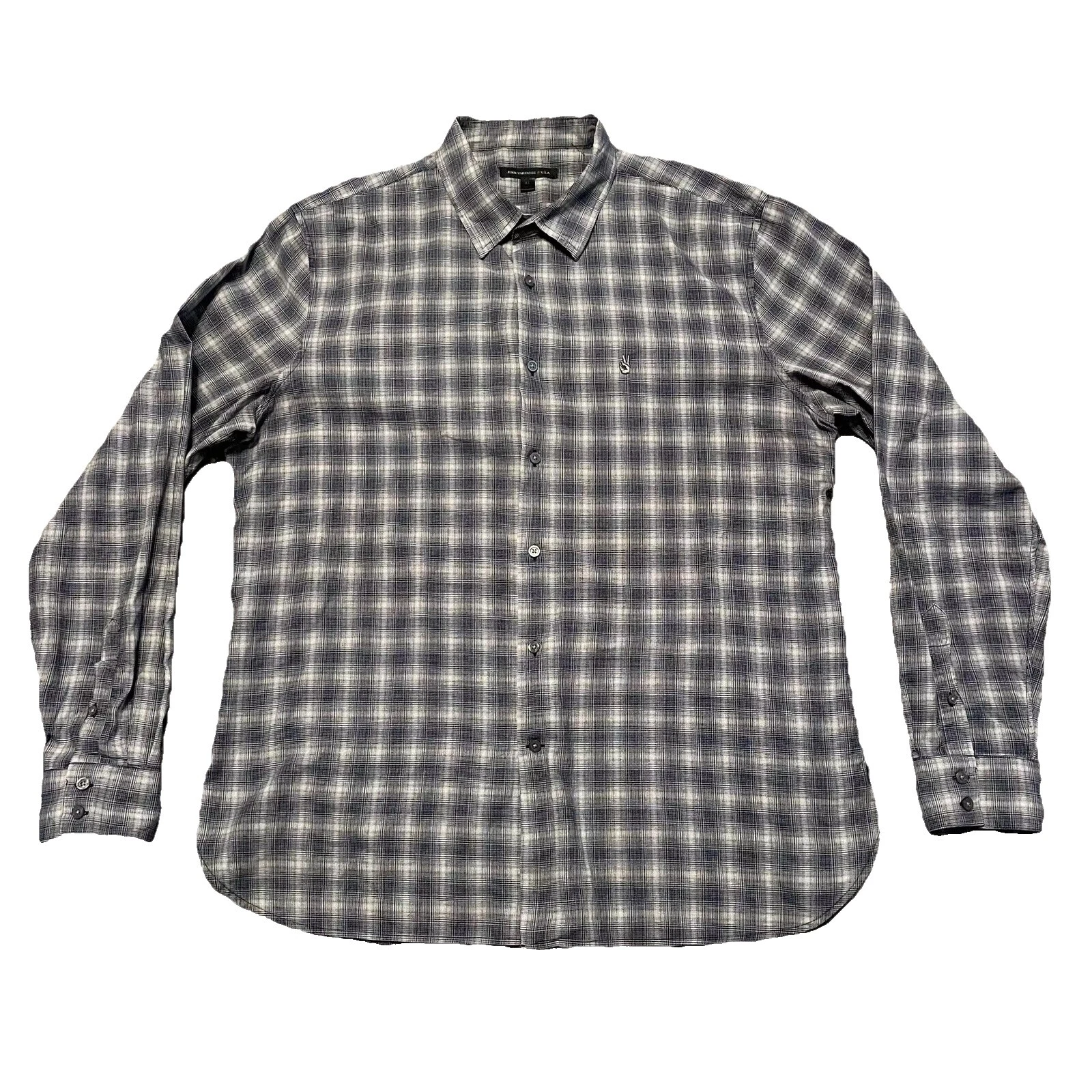 Camisas masculinas multicoloridas tamanho XL John Varvatos