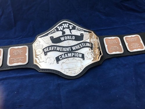 WWF Hogan 85 Championship Belt Nickel Plated 4MM Zinc ! - 第 2/10 張圖片